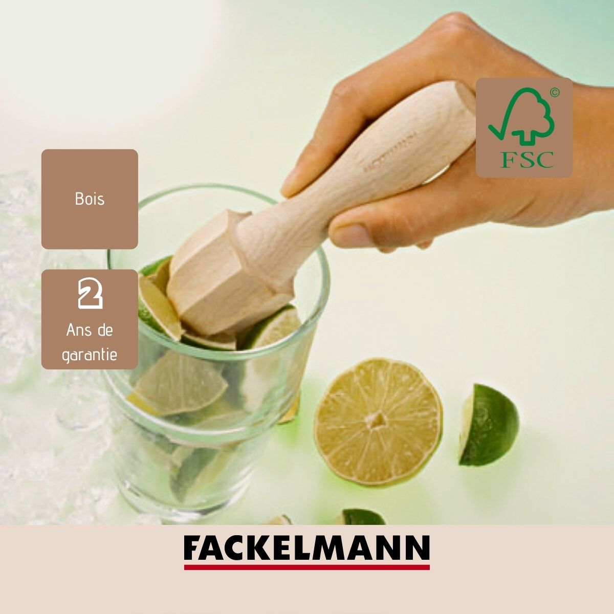 Pilon presse-agrume 15 cm  Boissellerie Fackelmann - Mathon - 2