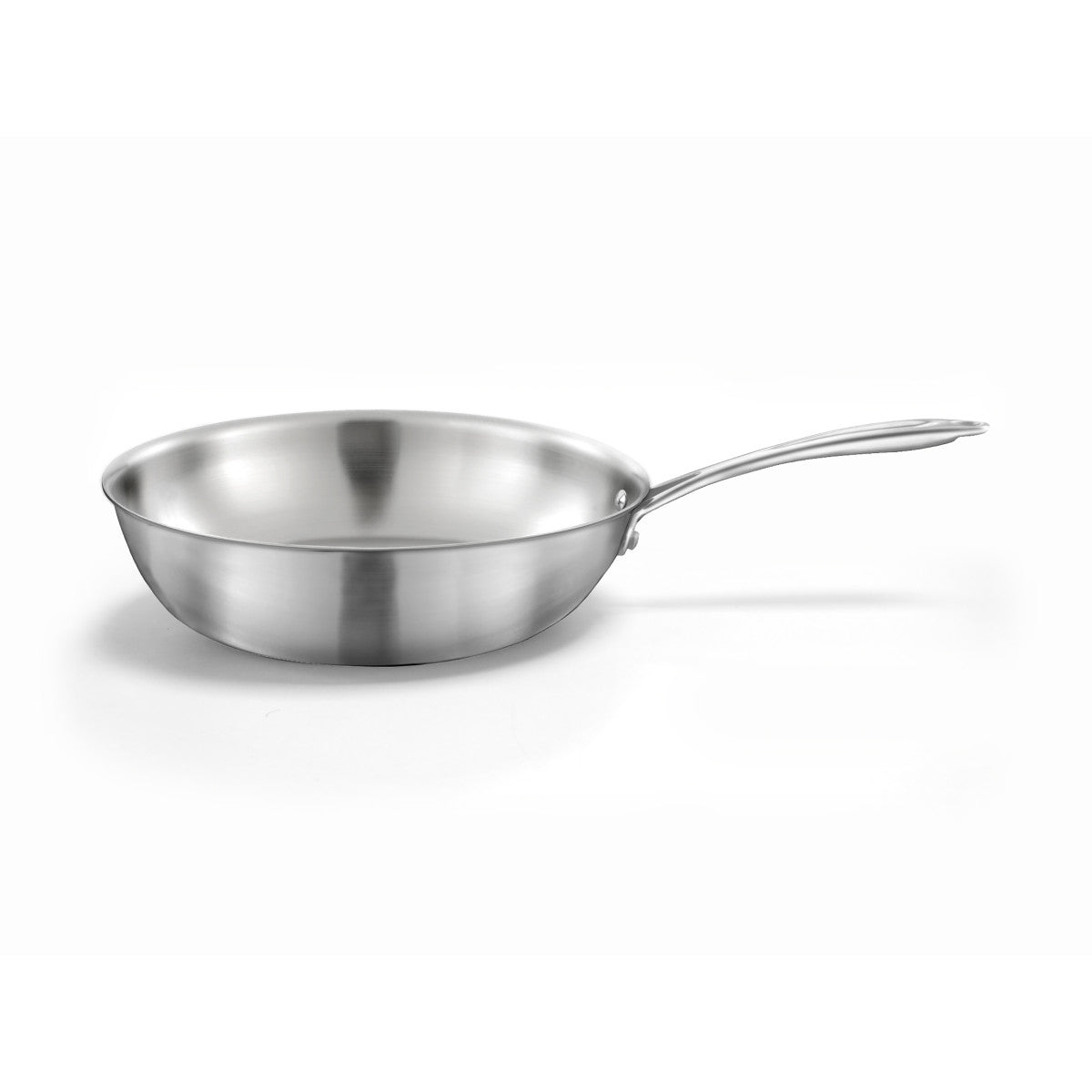 Gourmet - Wok 28 cm inox triply Cuisinox - Mathon - 1