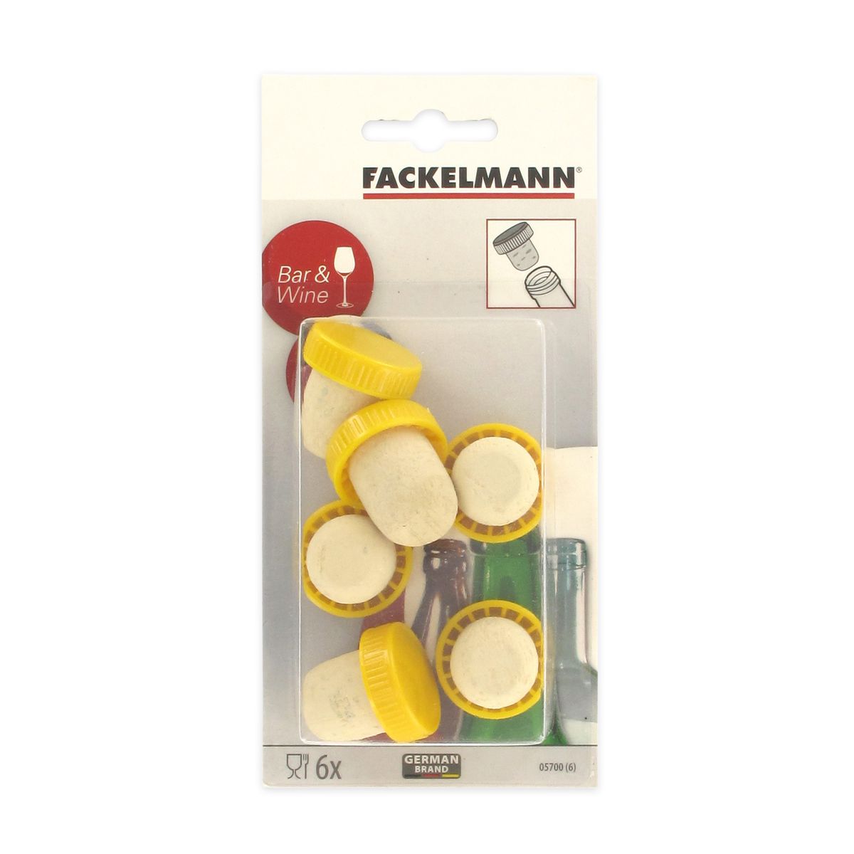 Lot de 12 bouchons de liège  Bar Concept Fackelmann - Mathon - 3