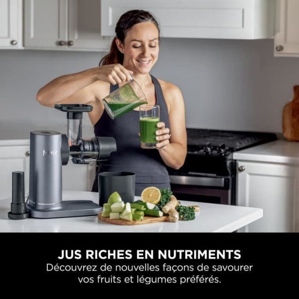 Extracteur De Jus   - Ninja - Jc151eu - 150w - 0,887l - Gris-noir Ninja - Mathon - 3