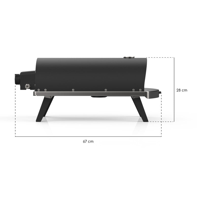 Four à Pizza PIANA à gaz Charbon Ziipa - Mathon - 7