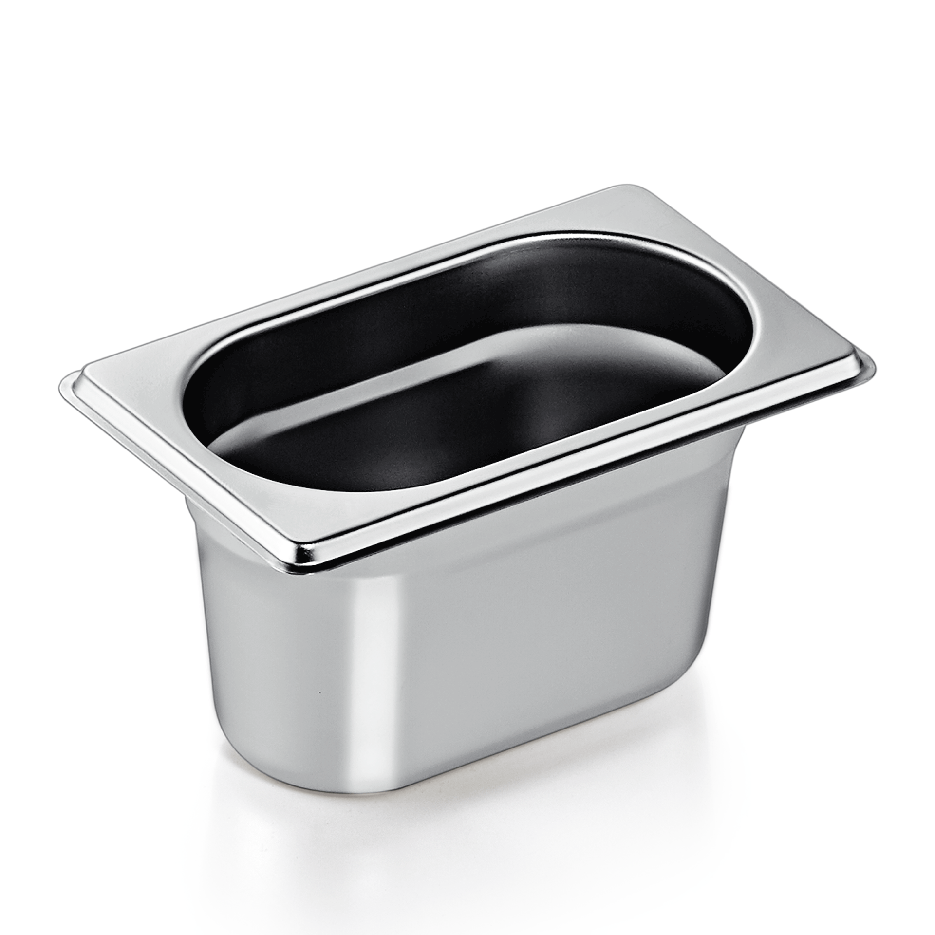 Bac GN 1/9 ECO en Acier au nickel-chrome 1 L H 100 mm Lot de 6 - WAS Germany - Mathon