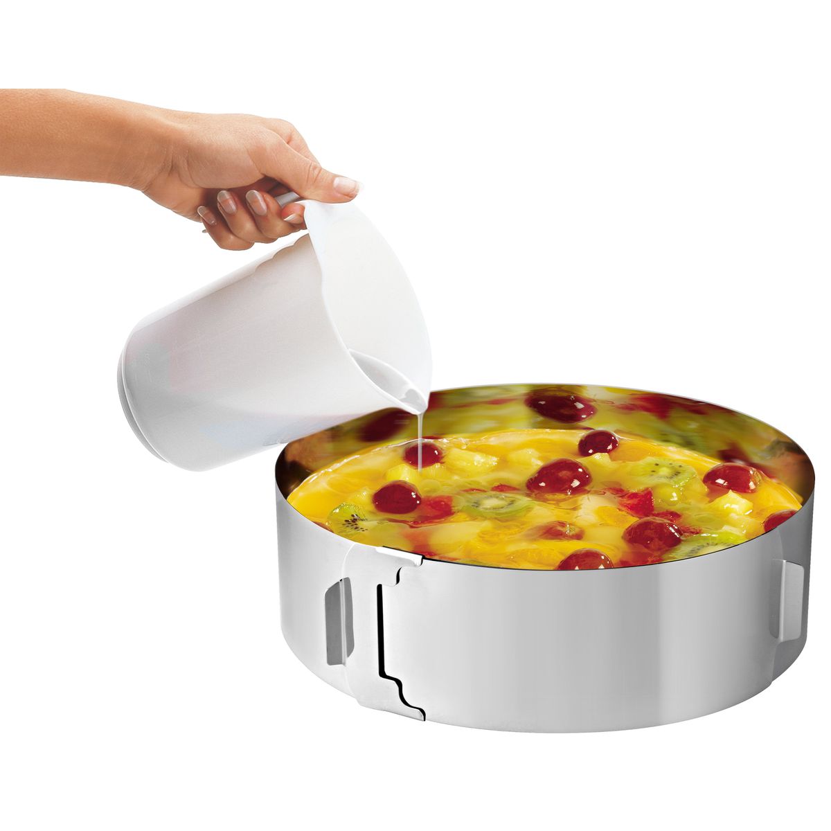 Cadre et cercle à pâtisserie réglable Zenker Smart Pastry Zenker - Mathon - 7