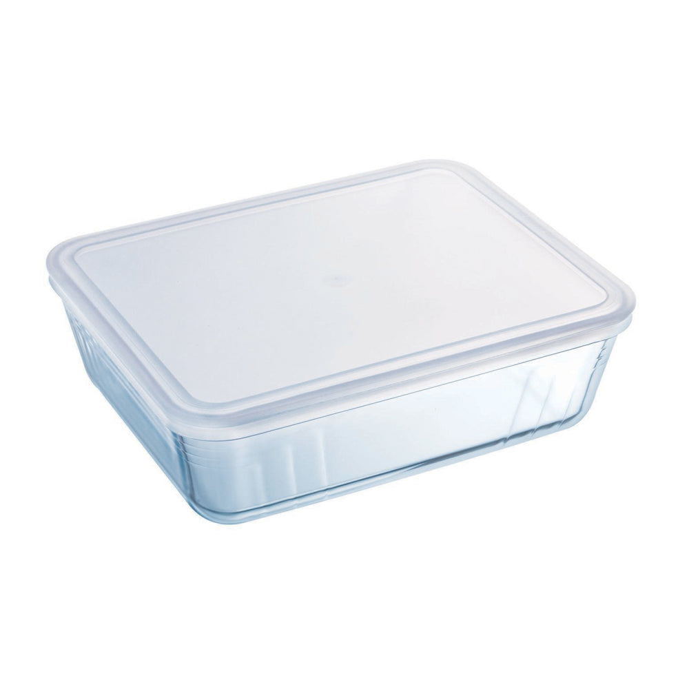 Plat rectangulaire Cook & Freeze 0,8 l en verre Pyrex - Mathon - 1