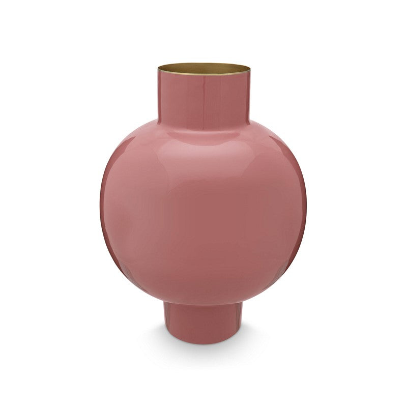 Vase métal L Rose pâle - 31,5x42cm Pip Studio - Mathon - 2