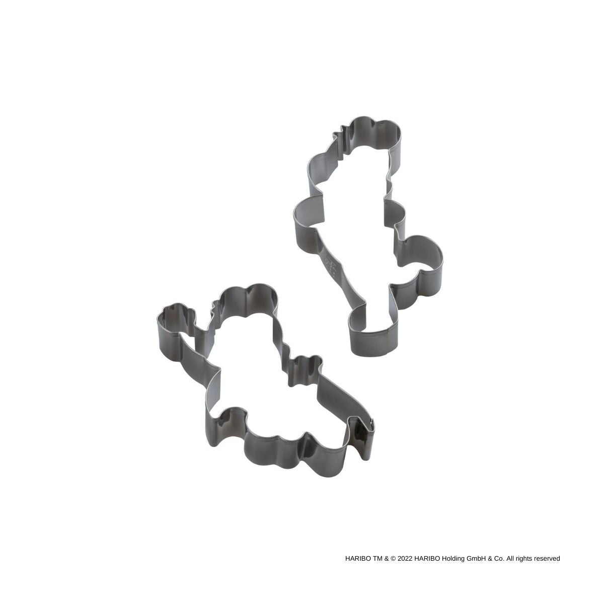 Lot de 2 emporte-pièces en inox motif ourson doré Zenker Haribo Zenker - Mathon - 1