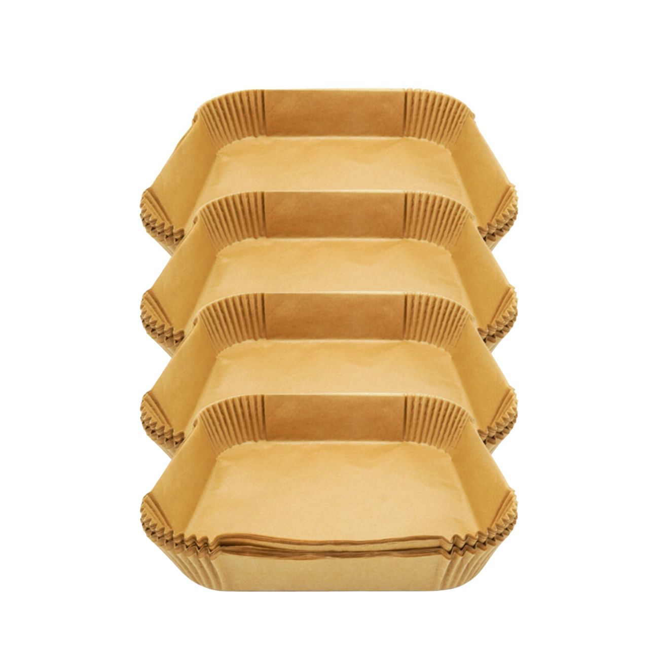 Ensemble de 200 Moules en papier pour air fryer carrés 20 cm  Divers Fackelmann - Mathon - 1