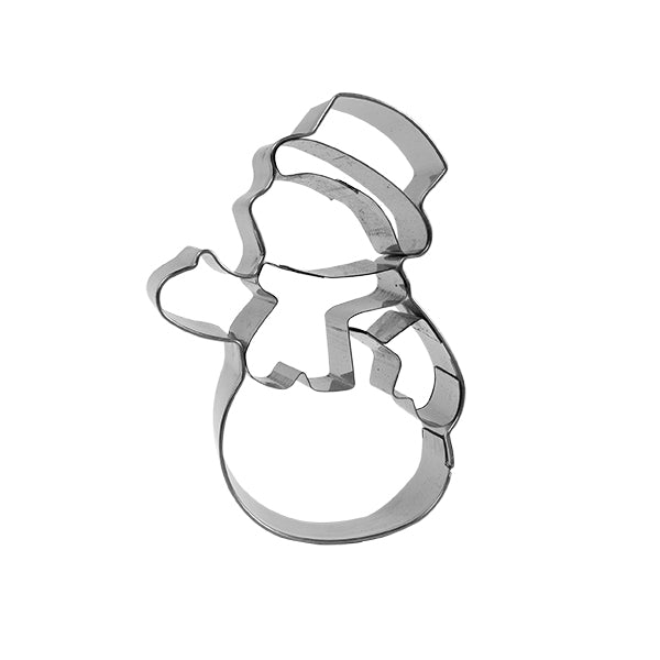 Découpoir inox Bonhomme de neige Patisse - Mathon