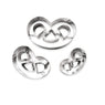 Set de 3 emporte-pièces Bretzel Patisse - Mathon - 3