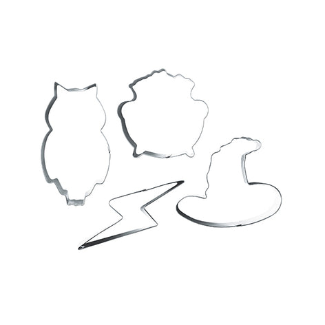 Set de 4 emporte-pièces Sorcier Scrapcooking - Mathon - 1