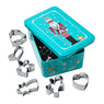 Set de 18 emporte-pièces inox avec boîte métal Casse-noisette Patisse - Mathon - 3