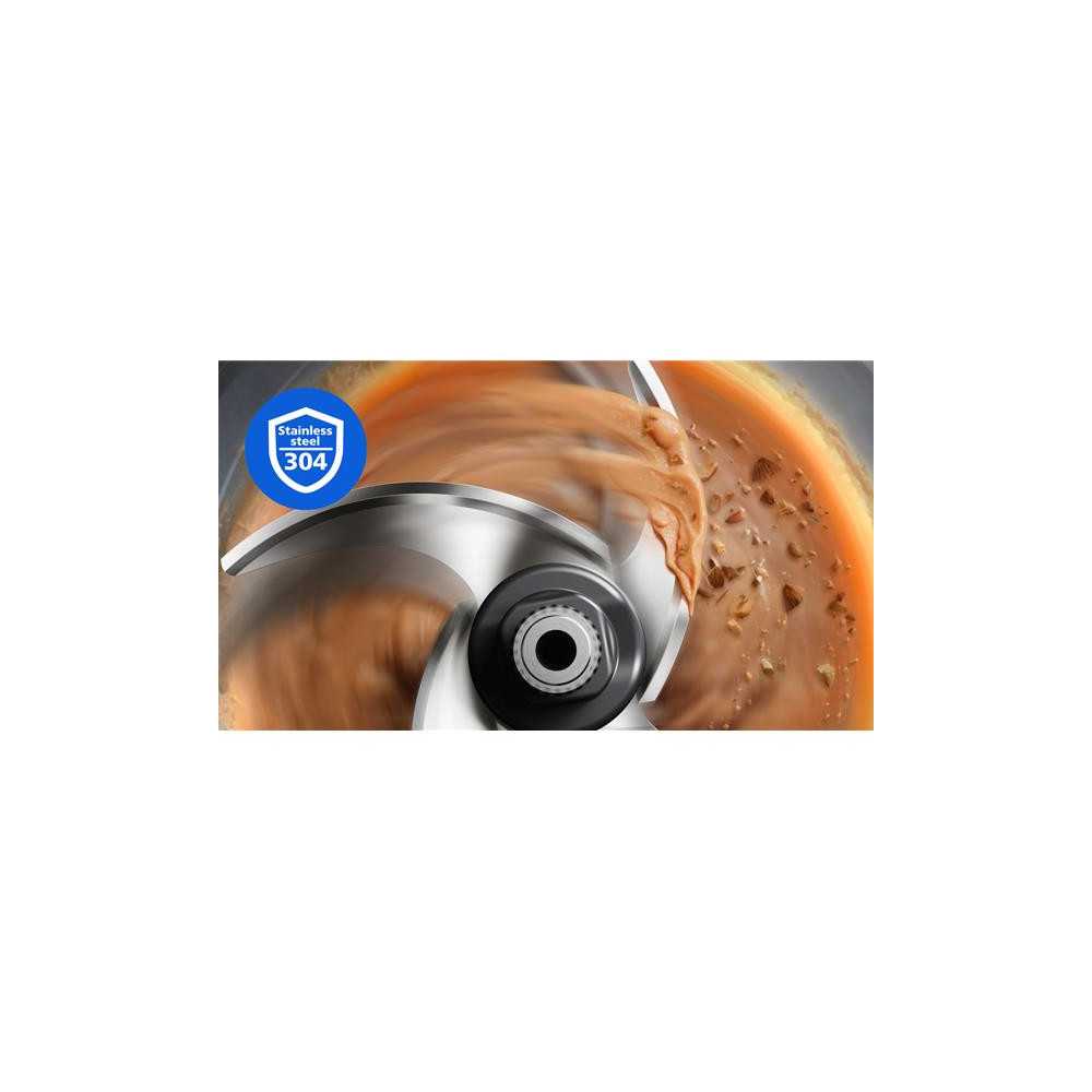 Mini Hachoir Bol 0.7l 450w Noir   - Hr1501/00 Philips - Mathon - 3