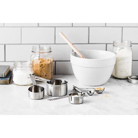 4 pots mesureurs en inox De Buyer - Mathon - 2