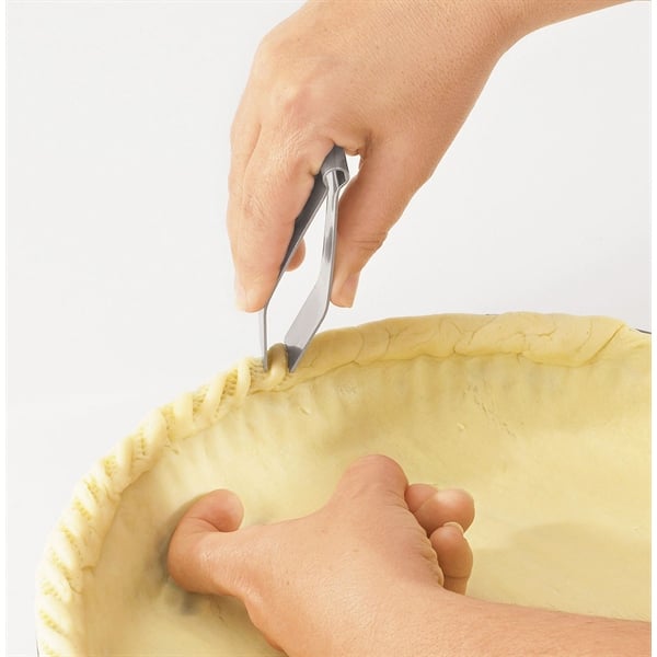 Pince à chiqueter inox 10cm Sabatier - Mathon - 1