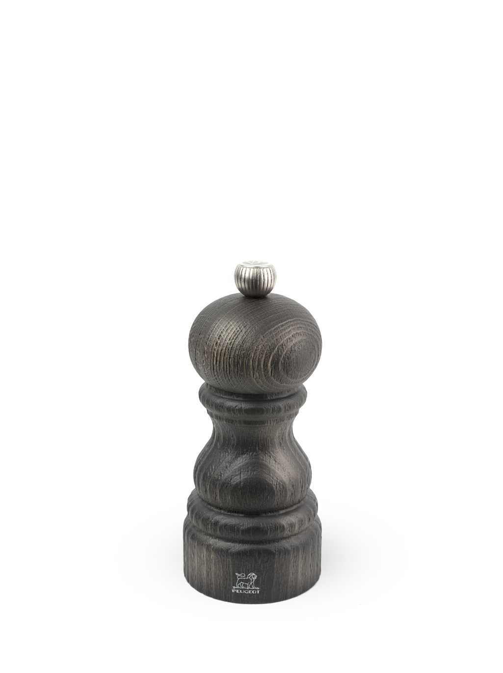 Paris Nature Dark Moulin à sel manuel en bois et son sel des Alpes, couleur dark, 12 cm - 4,75" Peugeot - Mathon - 1