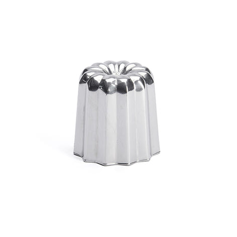 Moule à canelés en inox Ø 5,5cm De Buyer - Mathon - 1