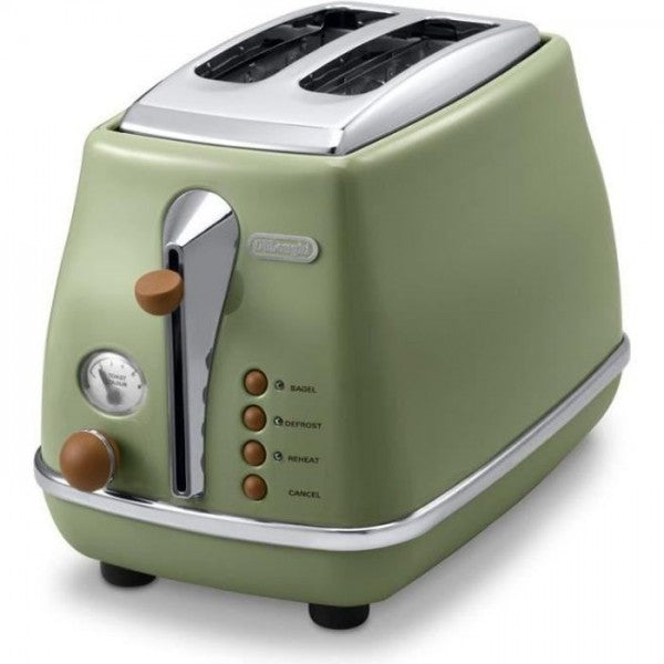 Grille Pain - Toaster Electrique  Icona Vintage - Delonghi Ctov 2103.g Delonghi - Mathon - 1