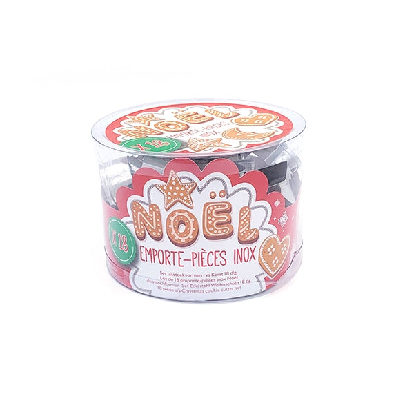 Boîte 18 découpoirs inox Noël Patisse - Mathon - 2