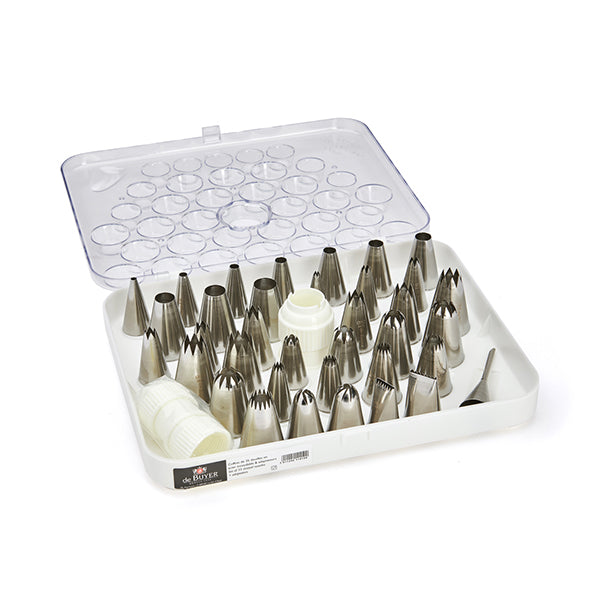 Coffret 35 douilles à pâtisserie inox De Buyer - Mathon - 3