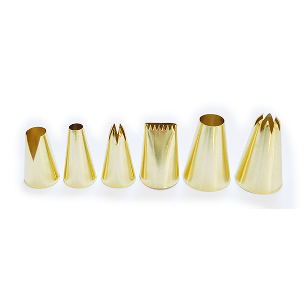 Coffret 6 douilles dorées Scrapcooking - Mathon - 1