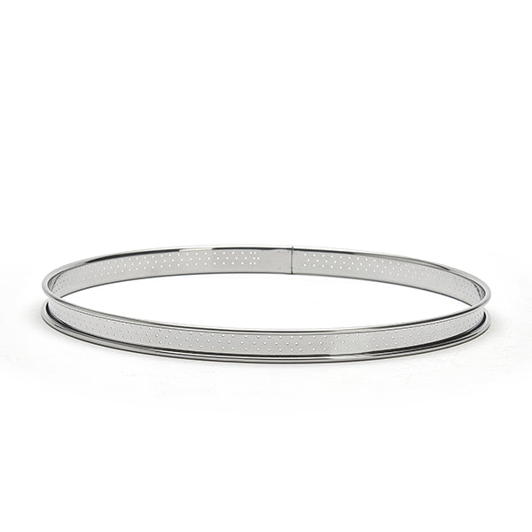 Cercle à tarte inox perforé 28 cm De Buyer - Mathon - 1