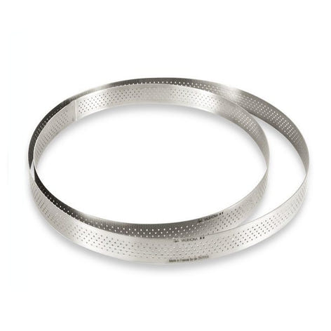 Cercle à tarte rond perforé 24,5 cm De Buyer - Mathon - 2