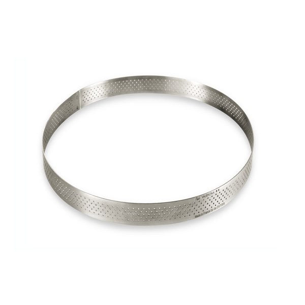 Cercle à tarte rond perforé 28,5 cm De Buyer - Mathon - 1