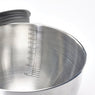 Set de 2 bols pâtissiers inox avec couvercle et base en silicone 20 et 24 cm Mathon - Mathon - 3