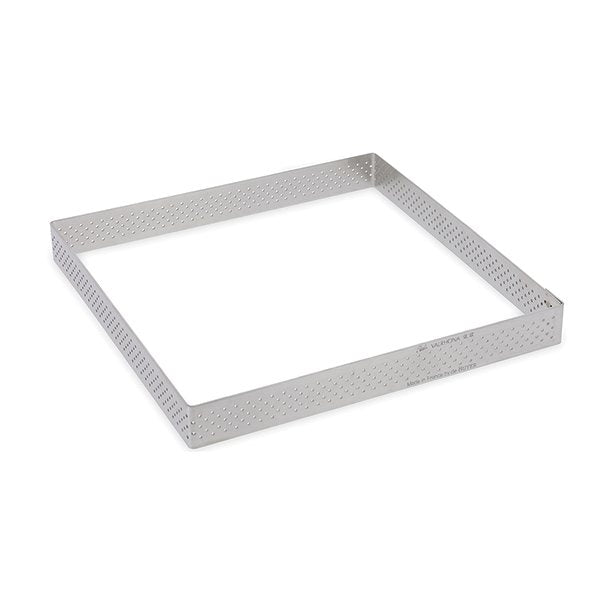 Cercle à tarte perforé carré 17,5 cm De Buyer - Mathon - 4