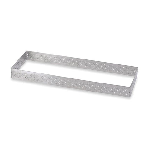 Cadre à tarte perforé rectangle 28 x 11 cm De Buyer - Mathon - 2