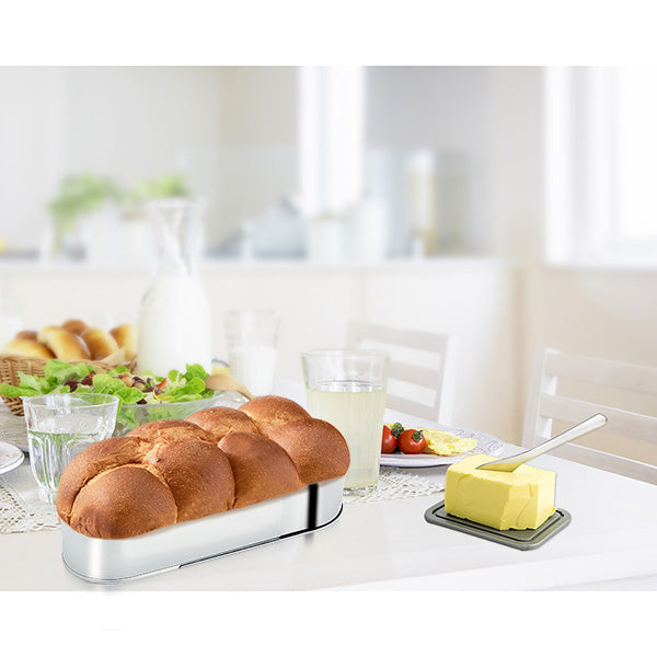 Ovale à pain en inox ajustable 26-38 cm Mathon - Mathon - 3