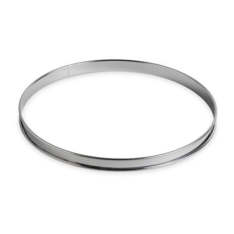 Cercle à tarte inox 28 cm Gobel - Mathon - 1