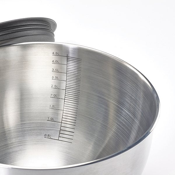 Lot 6 bols en inox gradués avec base silicone 10,5 à 24 cm Mathon - Mathon - 4