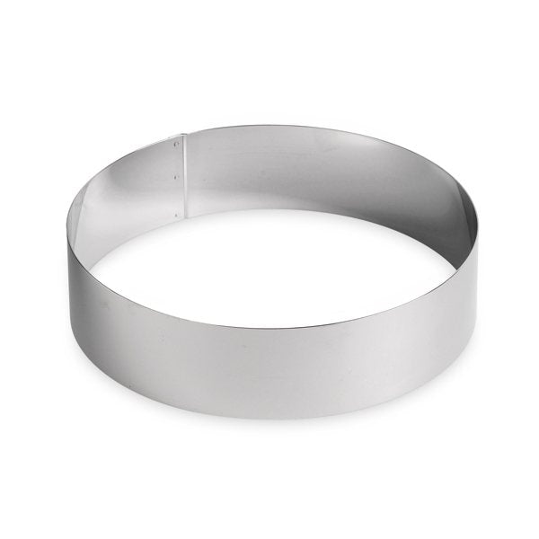 Cercle à vacherin inox 24 cm Gobel - Mathon - 1