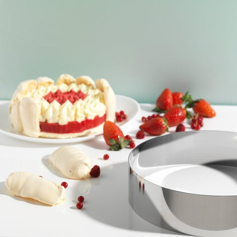 Cercle à vacherin inox 24 cm Gobel - Mathon - 2
