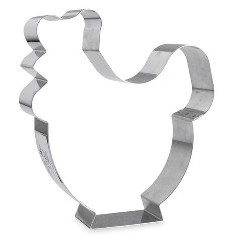 Emporte-pièce forme de cuisson poule inox Gobel - Mathon