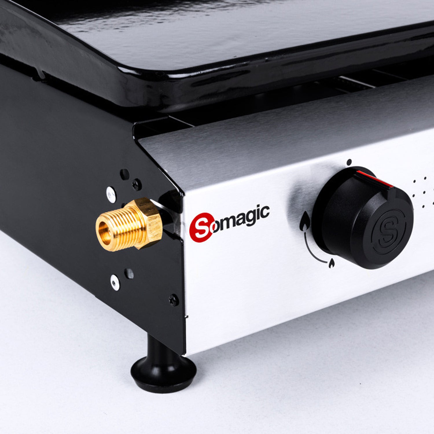 Plancha à gaz à poser 3 brûleurs ANETO Somagic - Mathon - 5