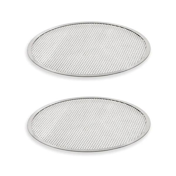 Lot de 2 grilles perforées rondes pour pizza Mathon - Mathon - 2
