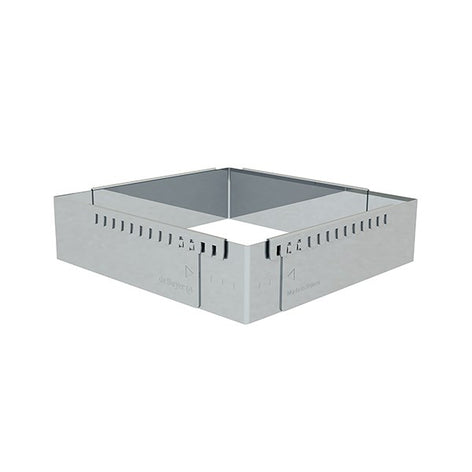 Cadre entremets carré adaptable inox 20 cm De Buyer - Mathon - 1