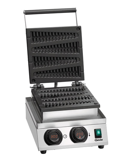 Gaufrier MDI lolly 400, 4 gaufre en épi, triangulaire - Bartscher - Mathon - 4