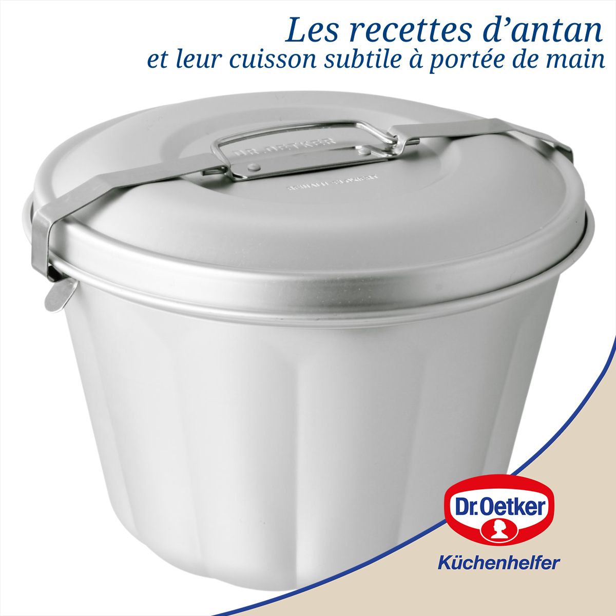 Ensemble de 2 Moules à bain marie 21 x 14 x 15 cm Dr. Oetker Classics Dr. Oetker - Mathon - 4