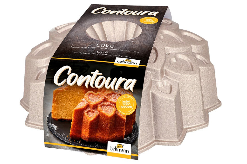 Moule à patisserie en aluminium, Love, D23xH9 cm Birkmann - Mathon - 4