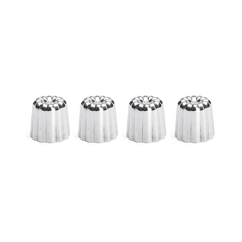 Lot 4 moules à canelés en inox Ø 3,5 cm De Buyer - Mathon - 1