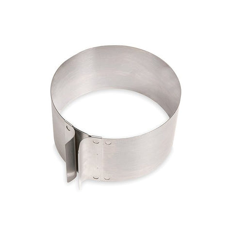 Lot cercle extensible en inox et rouleau bandes pour cercles 8 cm - Mathon - 2