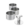 3 cercles de présentation en inox avec poussoir Mathon - Mathon - 2