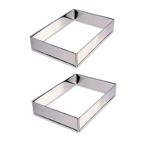 Lot 2 rectangles à gâteaux extensibles Mathon - Mathon - 1