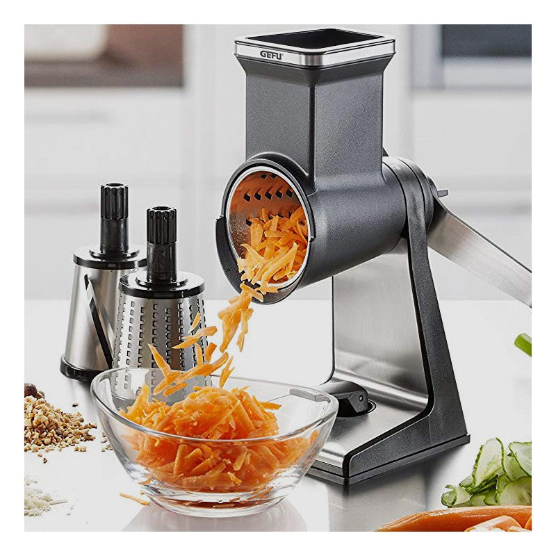 Râpe à tambour TRANSFORMA + kit complémentaire hachoir à viande Gefu - Mathon - 1