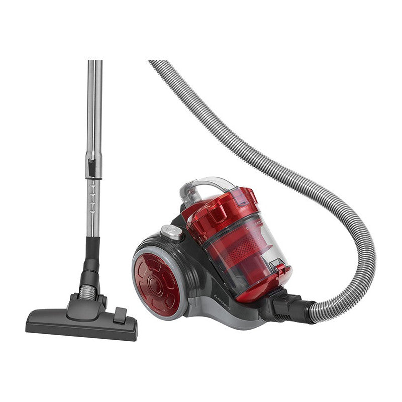 Aspirateur Cyclon-Twin-Spin sans sac Bomann BS 9027 CB N Rouge Bomann - Mathon - 1