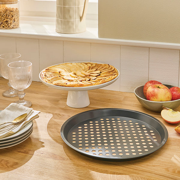 Moule à pizza perforé en acier antiadhérent 29,5 cm Mathon - Mathon - 5