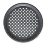 Lot de 5 bacs de préparation culinaire en inox et d’un moule à pizza perforé en acier antiadhérent 29,5 cm Mathon - Mathon - 4